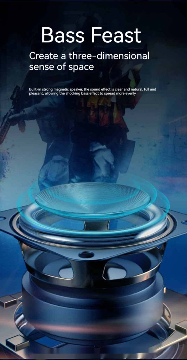 Game Colorful E-sports Desktop Bluetooth Speaker - AmiraMart