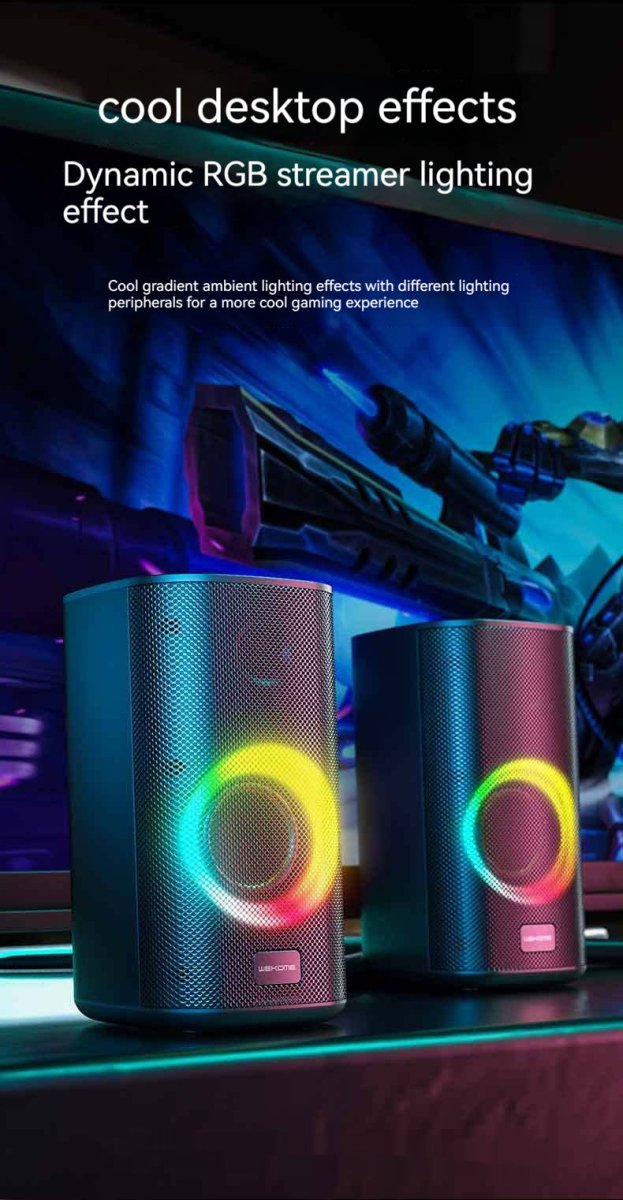Game Colorful E-sports Desktop Bluetooth Speaker - AmiraMart