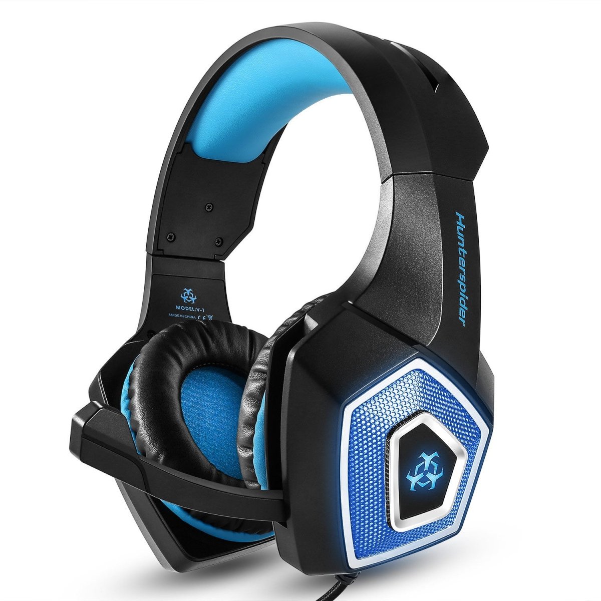 Gaming Headset RGB Lighted Wired Headset - AmiraMart
