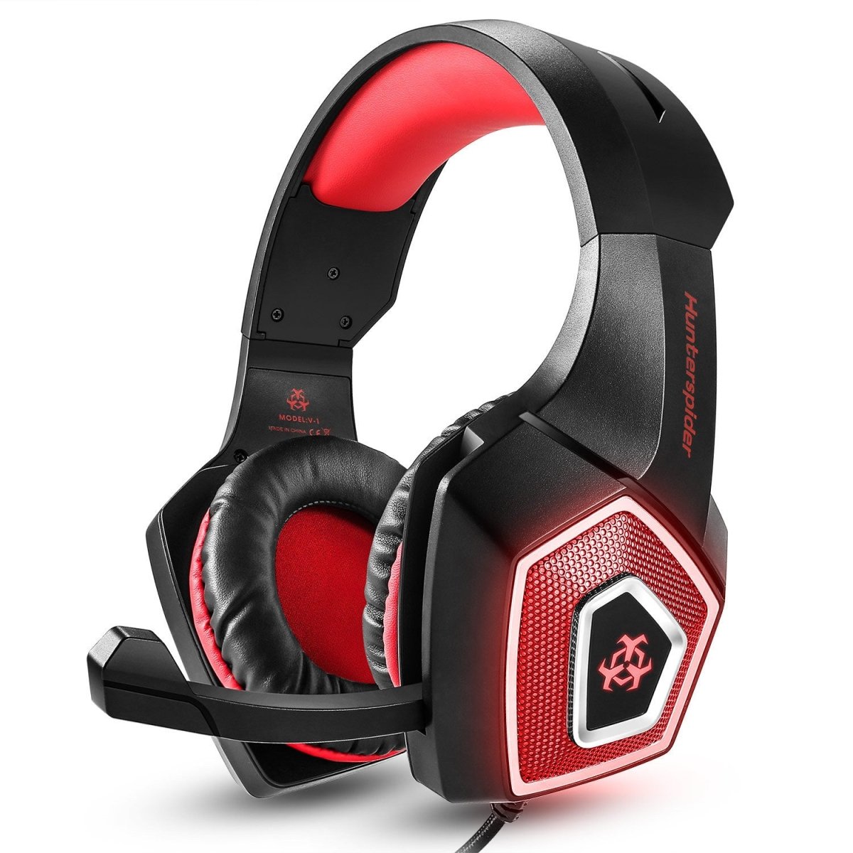 Gaming Headset RGB Lighted Wired Headset - AmiraMart