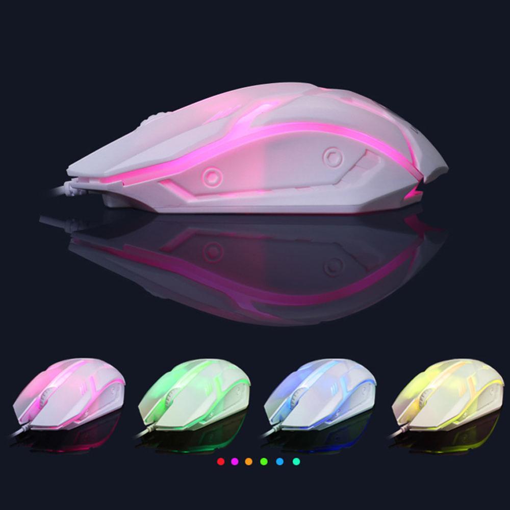 Gaming Keyboard Mouse Glowing Set - AmiraMart