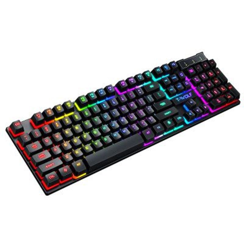 Gaming USB Luminous Wired Keyboard - AmiraMart