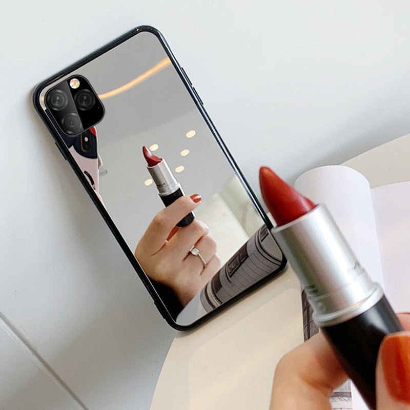 Glass Mirror Phone Case for Selfie Makeup - AmiraMart