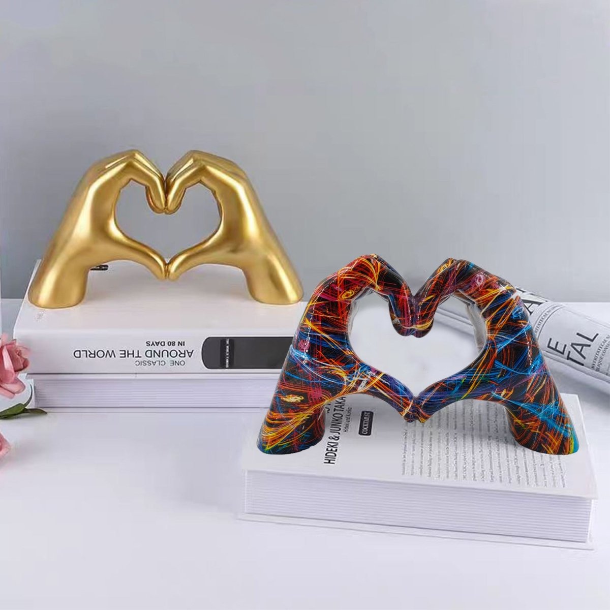 Graffiti Love Gesture Ornaments - AmiraMart