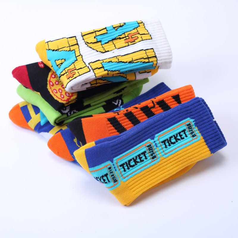 Half Loop Thickened Cotton Socks - AmiraMart