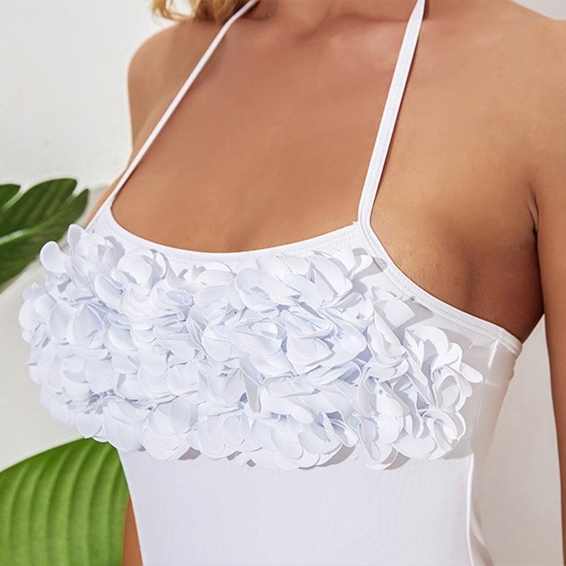 Halter Halter Swimsuit - AmiraMart