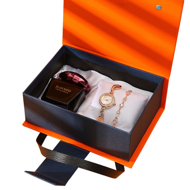 Watch Lipstick Perfume Gift Box - AmiraMart