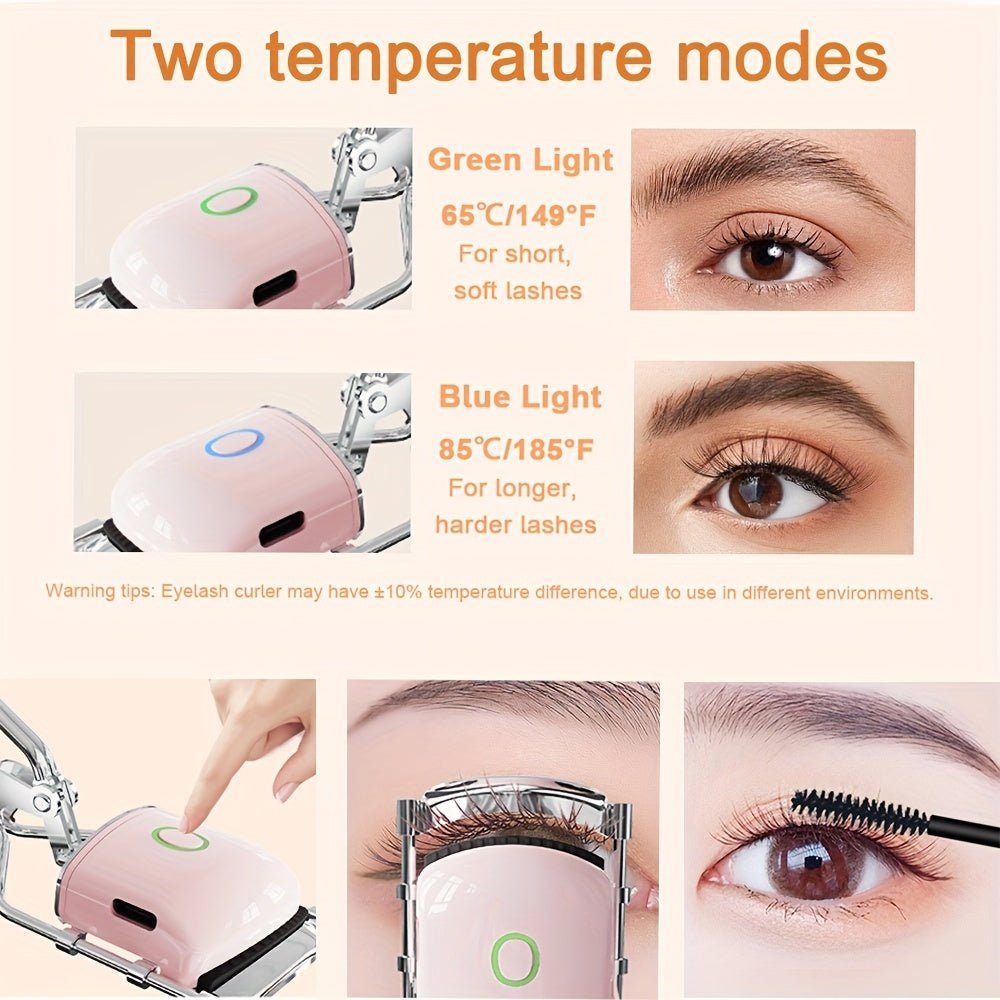 Heated Eyelash Curlers - AmiraMart