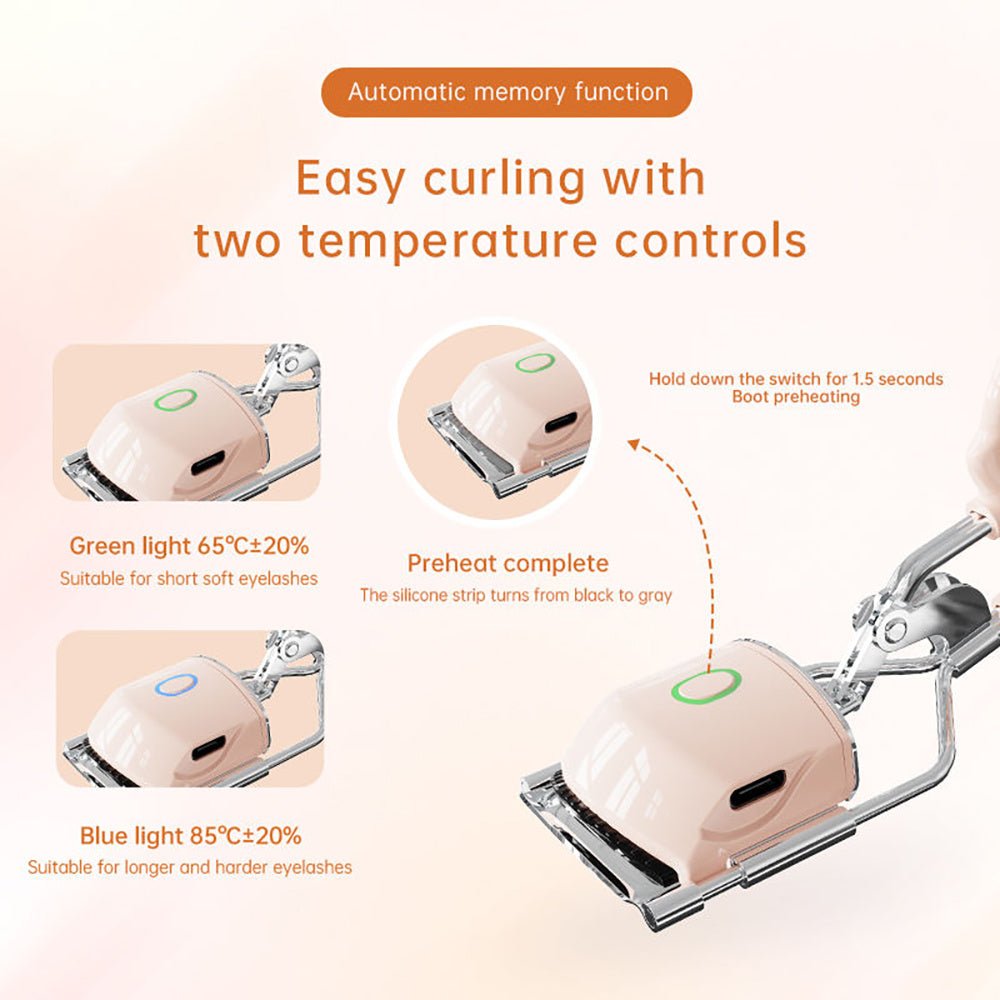 Heated Eyelash Curlers - AmiraMart