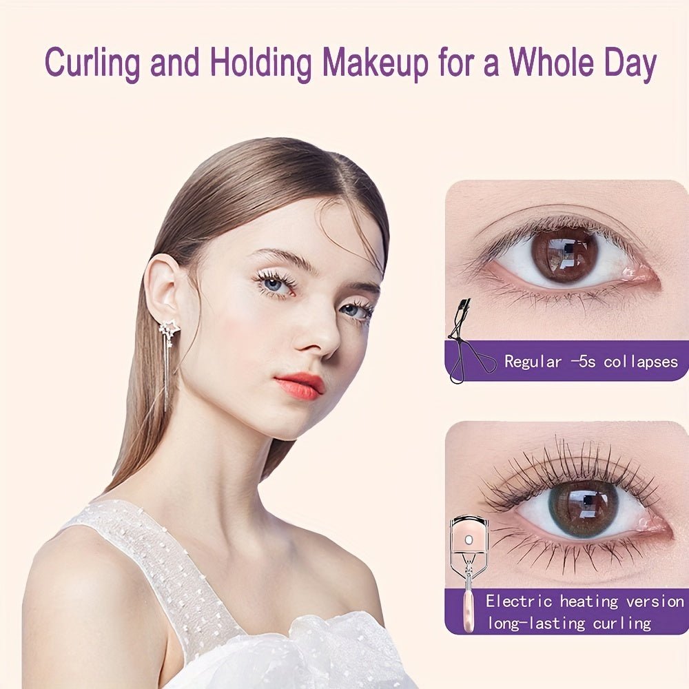 Heated Eyelash Curlers - AmiraMart