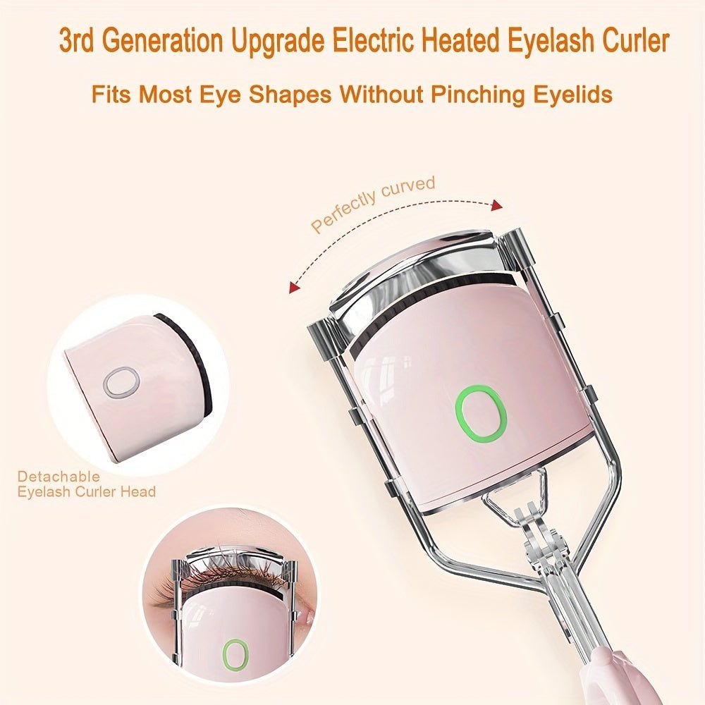 Heated Eyelash Curlers - AmiraMart