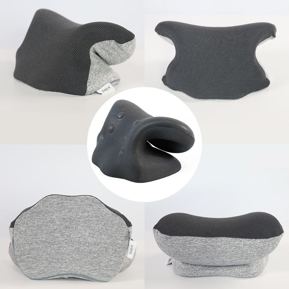 Heated Traction Pillow Home Cervical Massage - AmiraMart