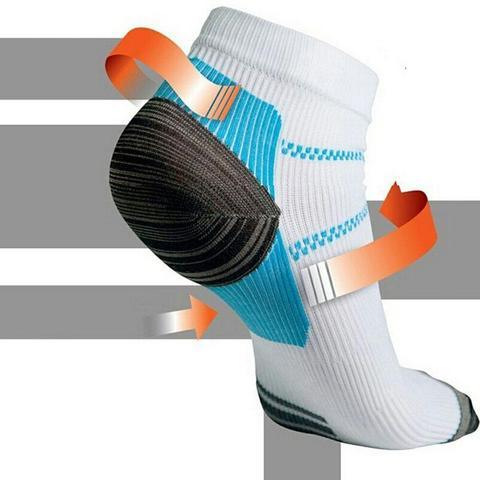 Heel Arch Pain Relieving Compression Sport Socks - AmiraMart