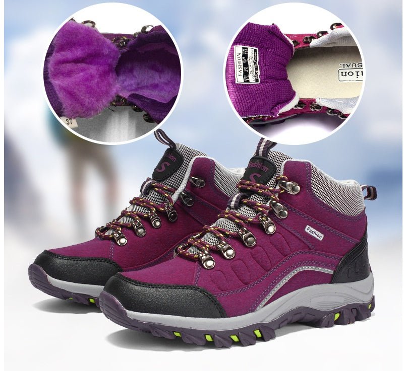 Hi - top hiking shoes - AmiraMart