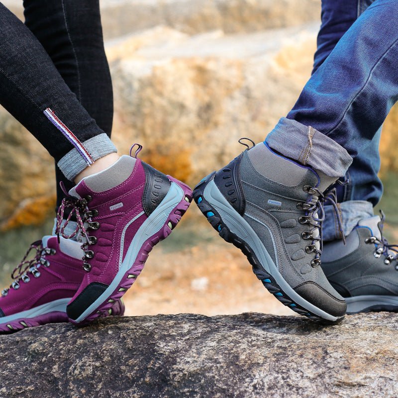 Hi - top hiking shoes - AmiraMart