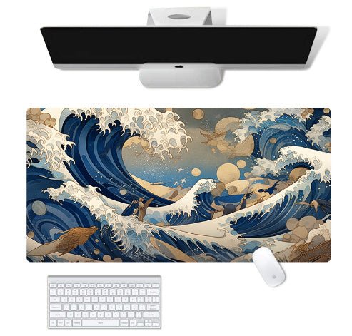 High Line Rubber Mouse Pad Gaming Mouse Mat Precision Overlocked Mouse Pad - AmiraMart