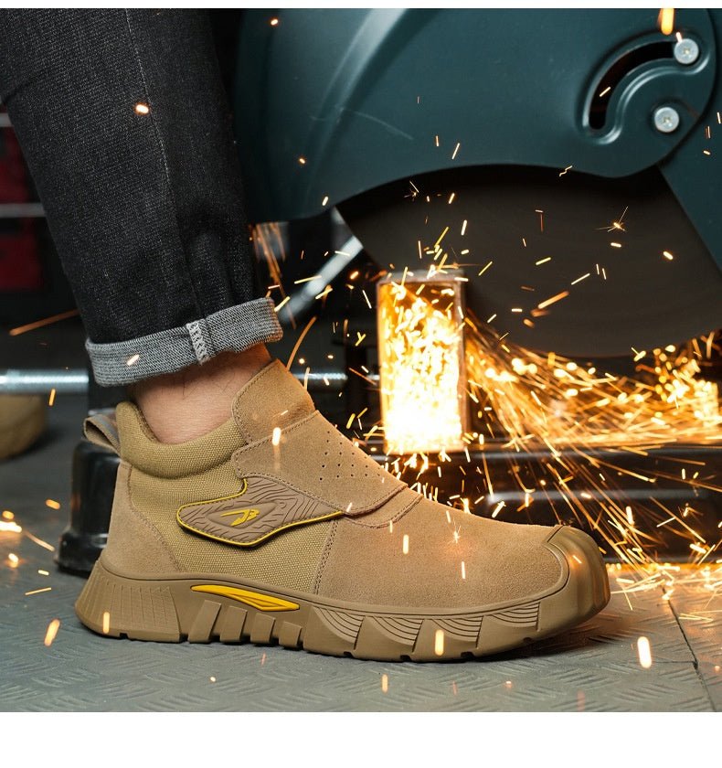 High - top Electric Welding Shoes - AmiraMart