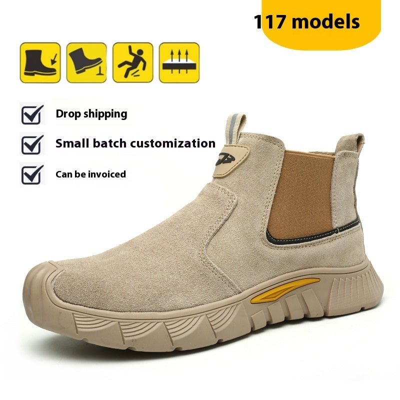 High - top Electric Welding Shoes - AmiraMart