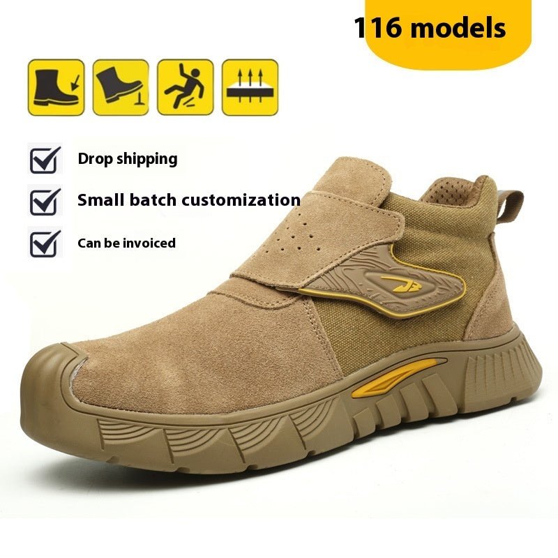 High - top Electric Welding Shoes - AmiraMart