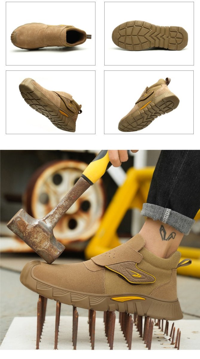 High - top Electric Welding Shoes - AmiraMart