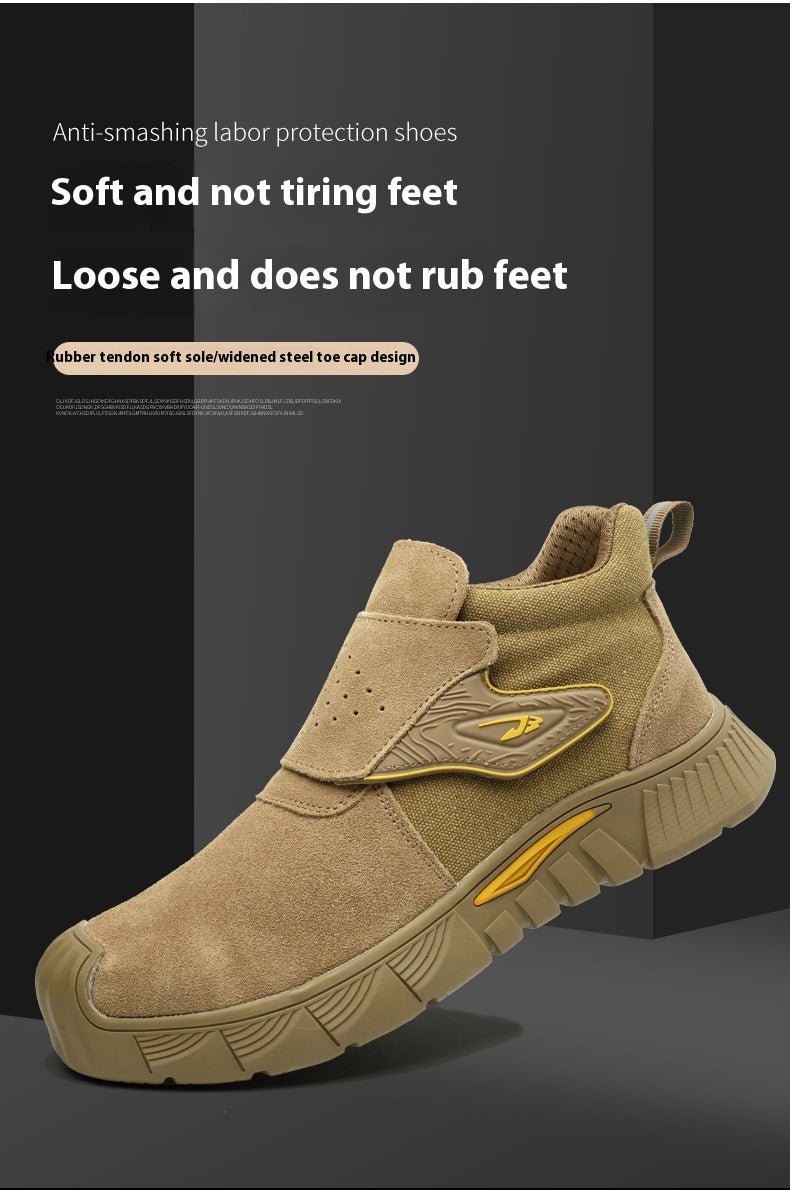 High - top Electric Welding Shoes - AmiraMart