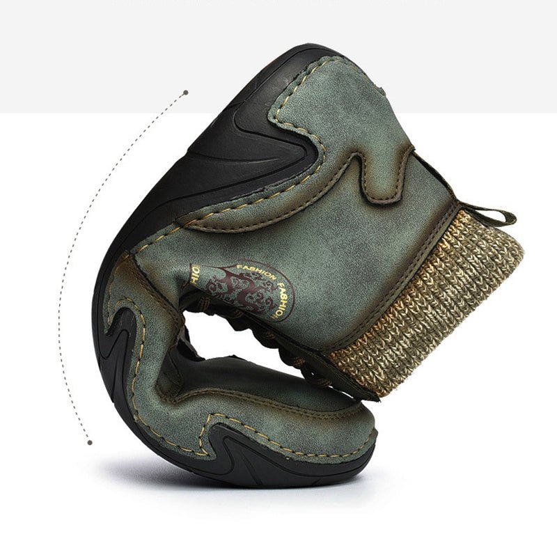 High Top High Quality Flats Shoes - AmiraMart