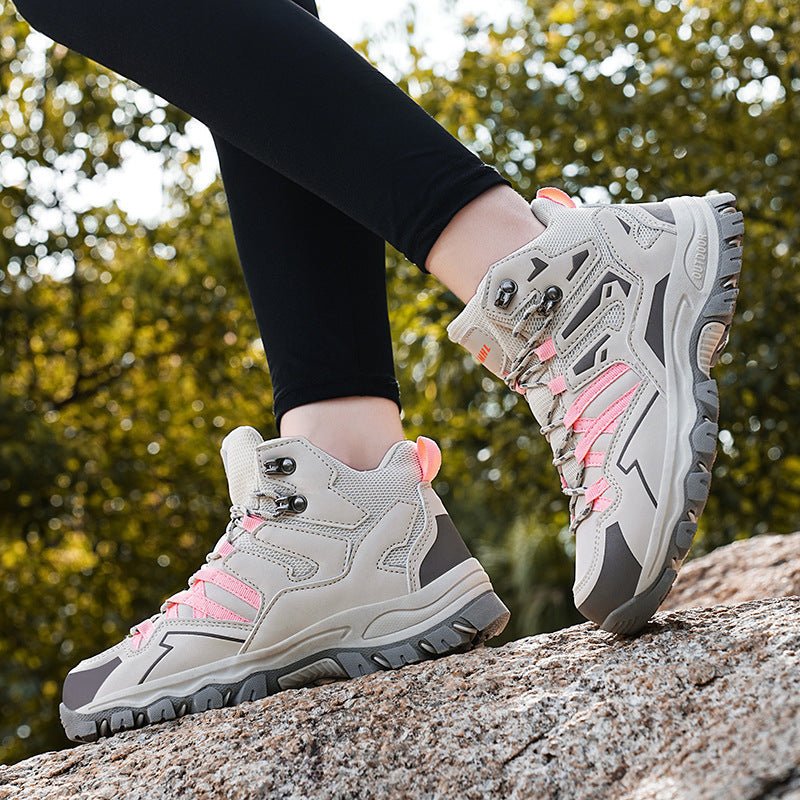 High - Top Hiking Sneakers – Outdoor & Durable - AmiraMart