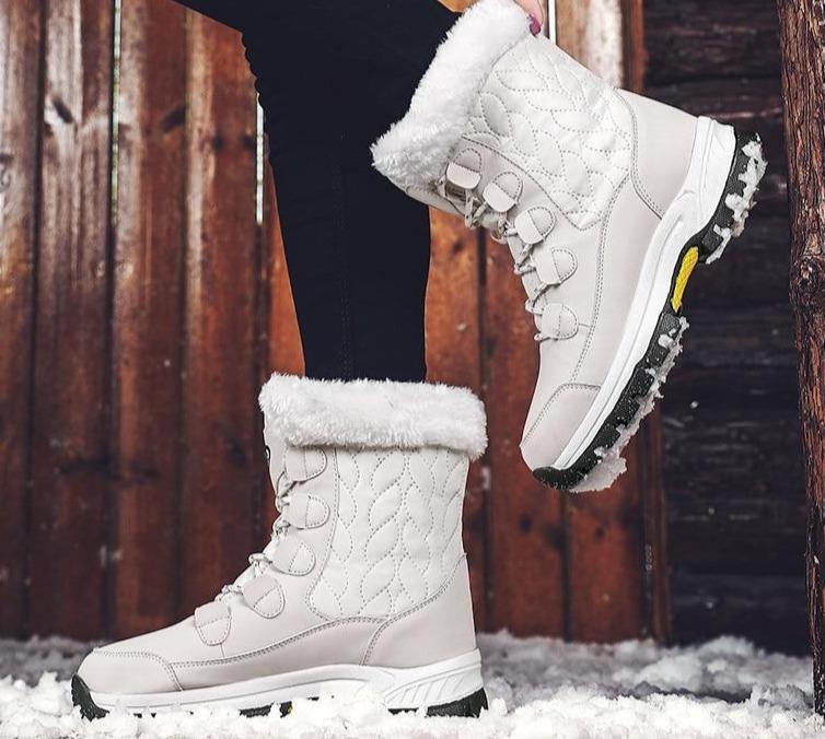 High - top platform cotton shoes - AmiraMart