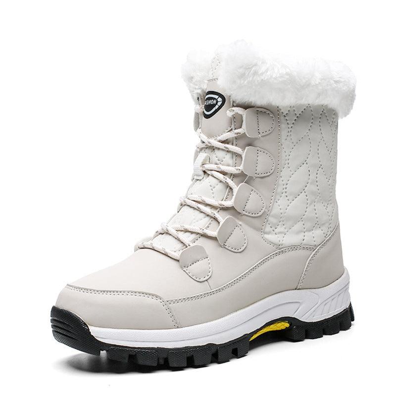 High - top platform cotton shoes - AmiraMart