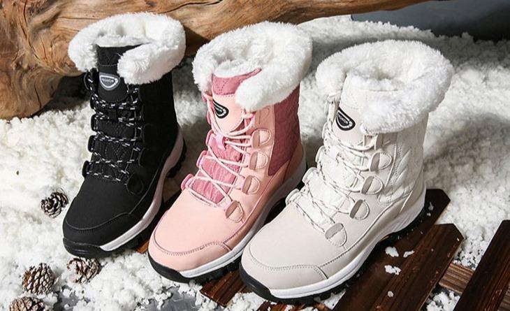 High - top platform cotton shoes - AmiraMart