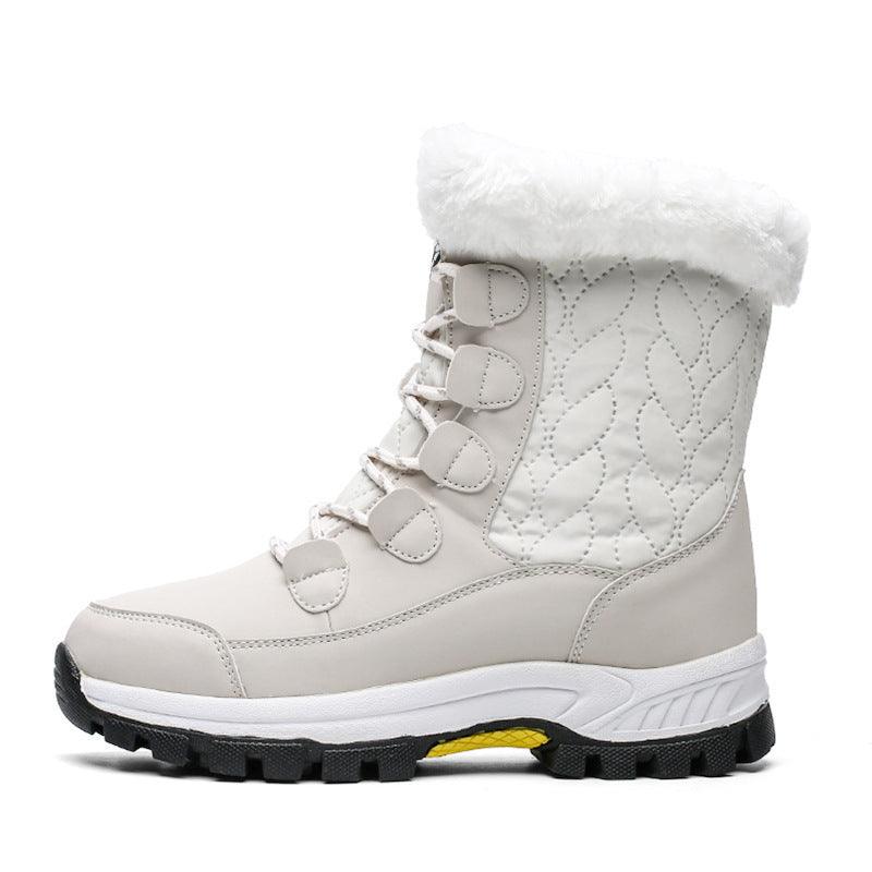 High - top platform cotton shoes - AmiraMart