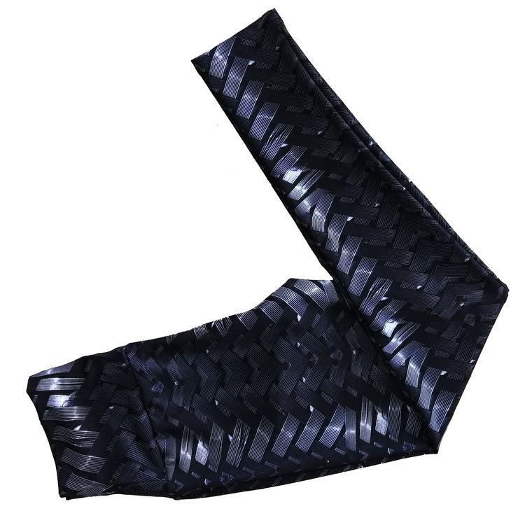 High Waist Iron Weave Print Push Up Yoga Workout Leggings - AmiraMart