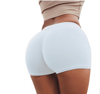 High Waist Stretch Fitness Yoga Gym Shorts - AmiraMart
