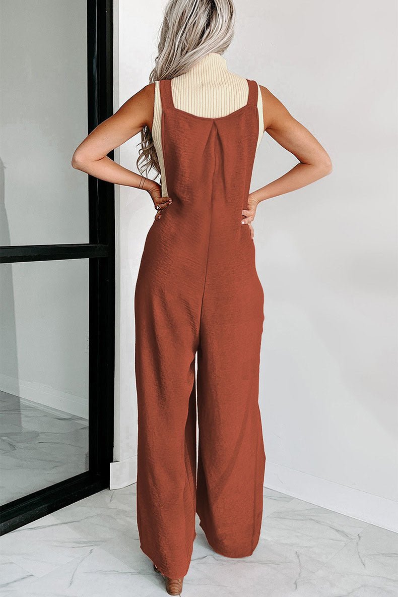 High Waist Wide Leg Pants | Casual Loose Drooping Trousers - AmiraMart