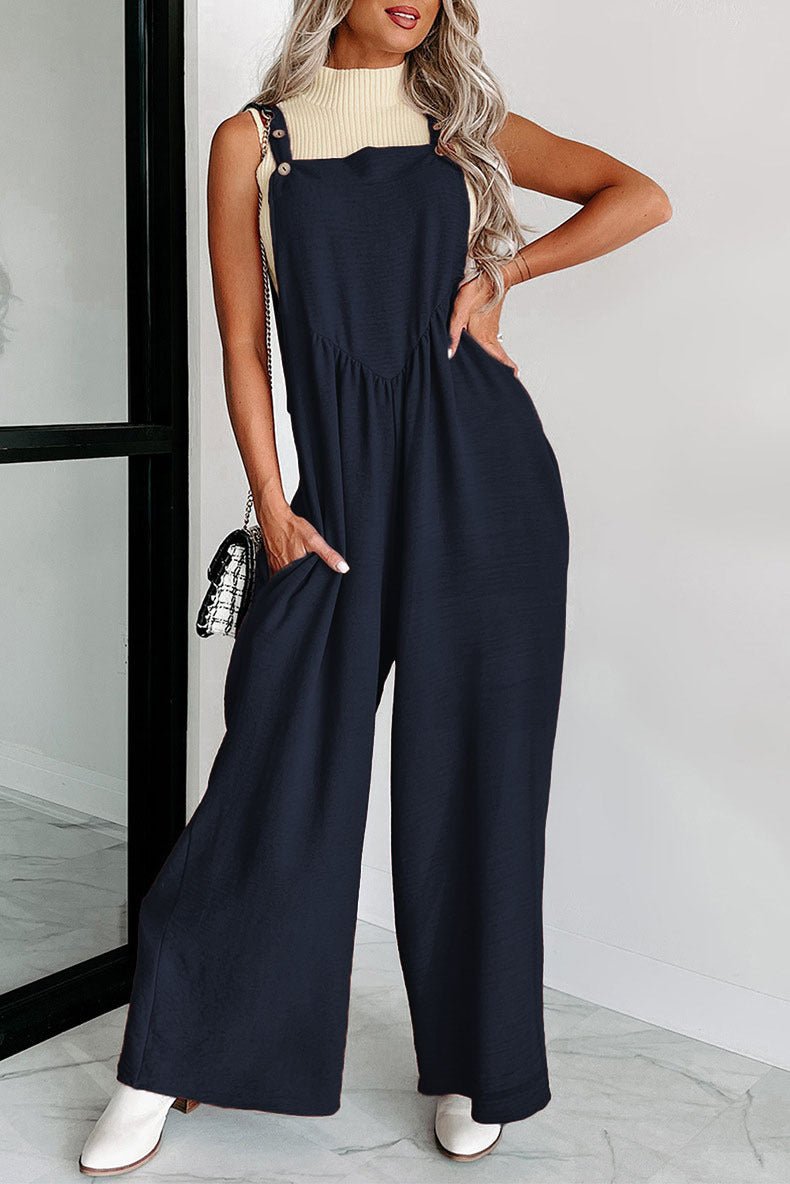 High Waist Wide Leg Pants | Casual Loose Drooping Trousers - AmiraMart