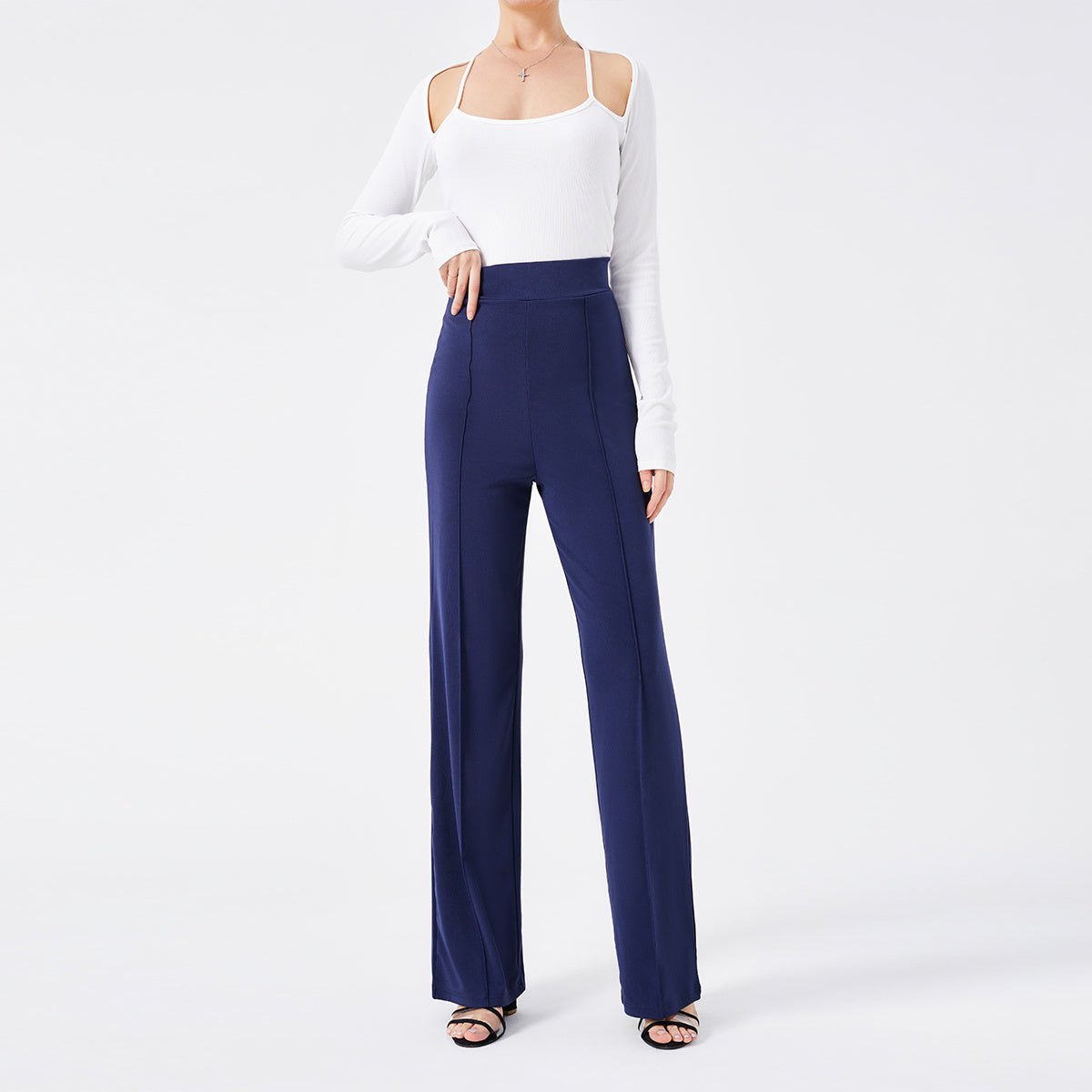 High - Waisted Bell Bottoms - AmiraMart
