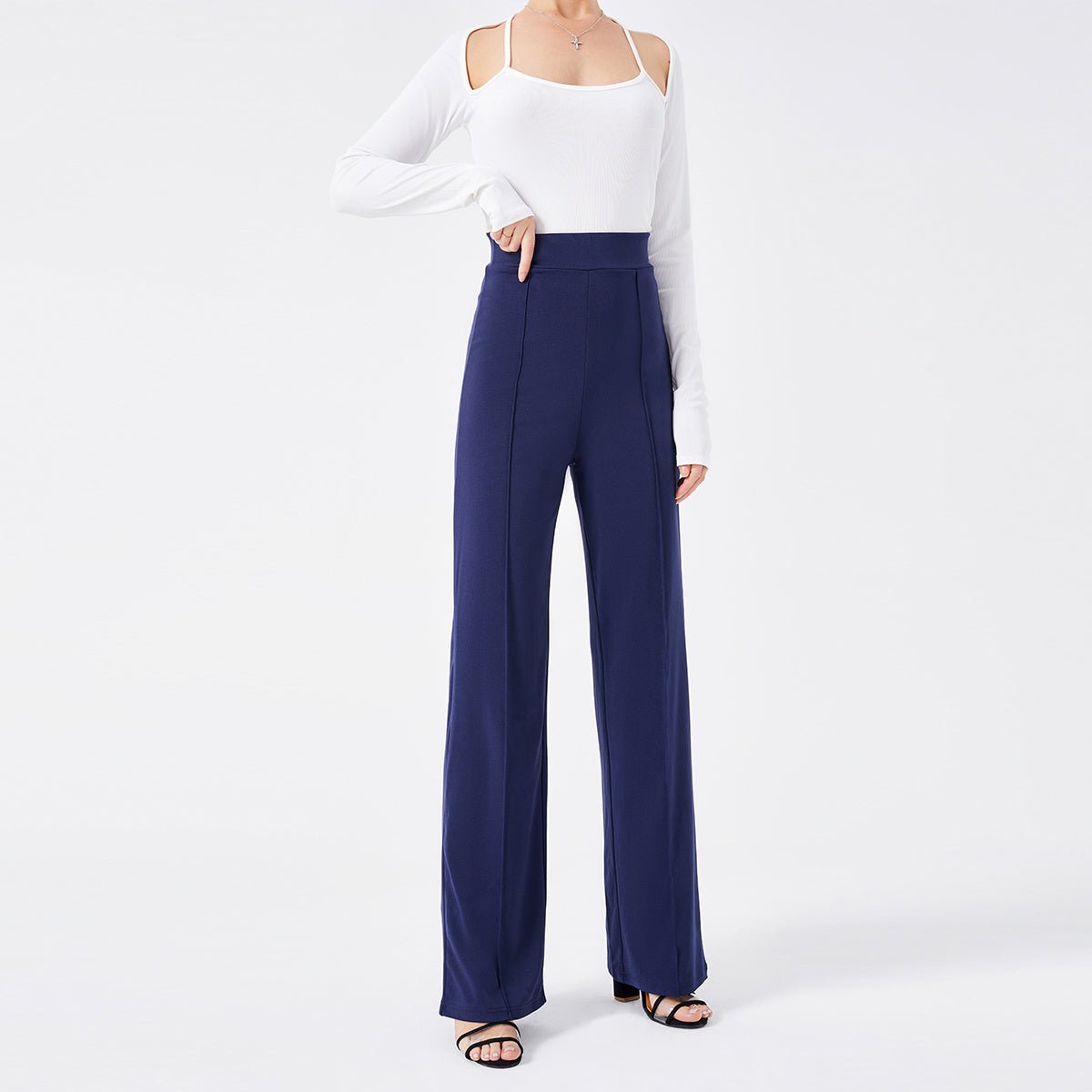 High - Waisted Bell Bottoms - AmiraMart