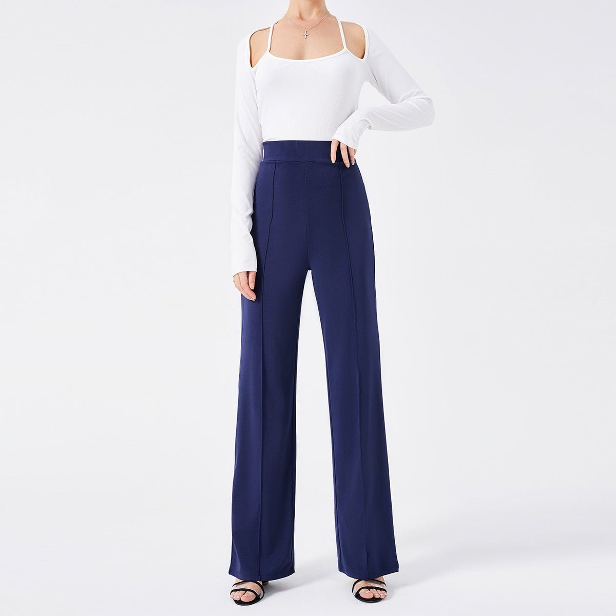 High - Waisted Bell Bottoms - AmiraMart