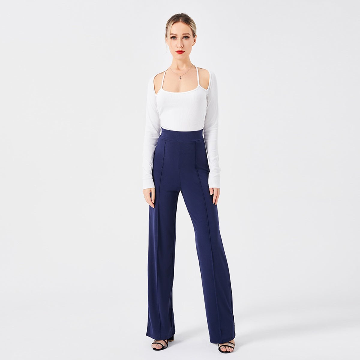 High - Waisted Bell Bottoms - AmiraMart