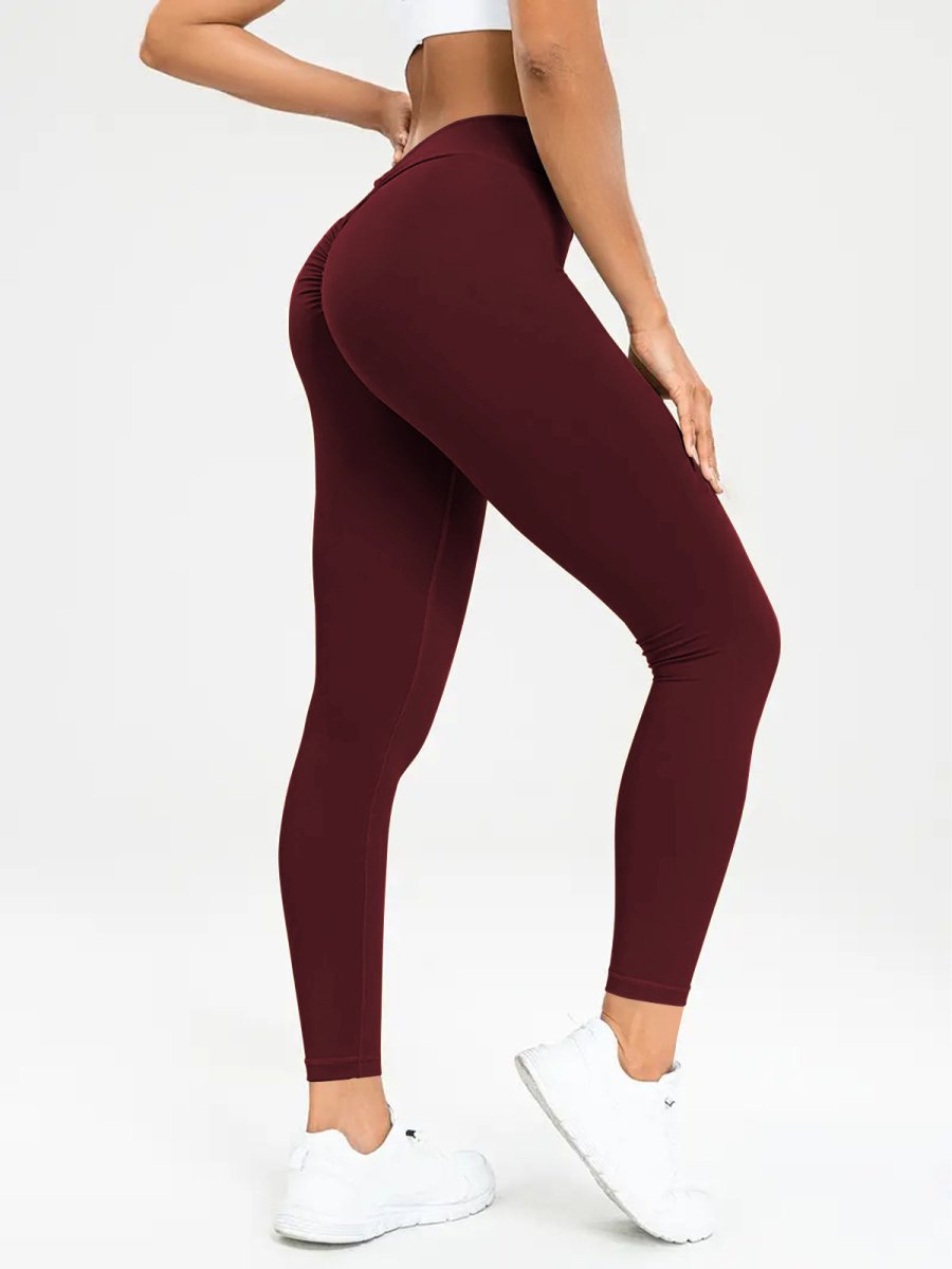 High - Waisted Fitness Leggings - AmiraMart