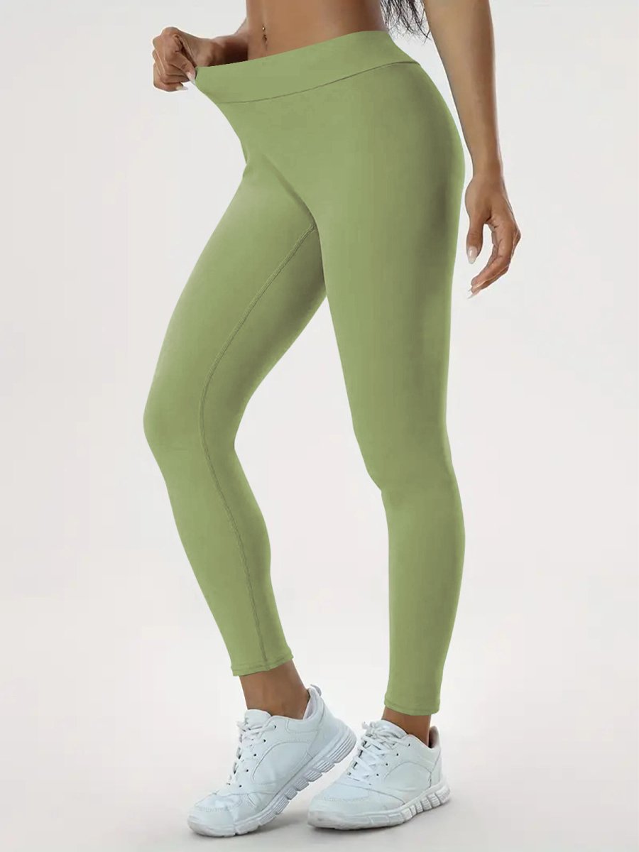 High - Waisted Fitness Leggings - AmiraMart