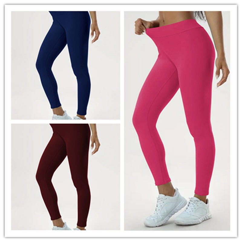 High - Waisted Fitness Leggings - AmiraMart