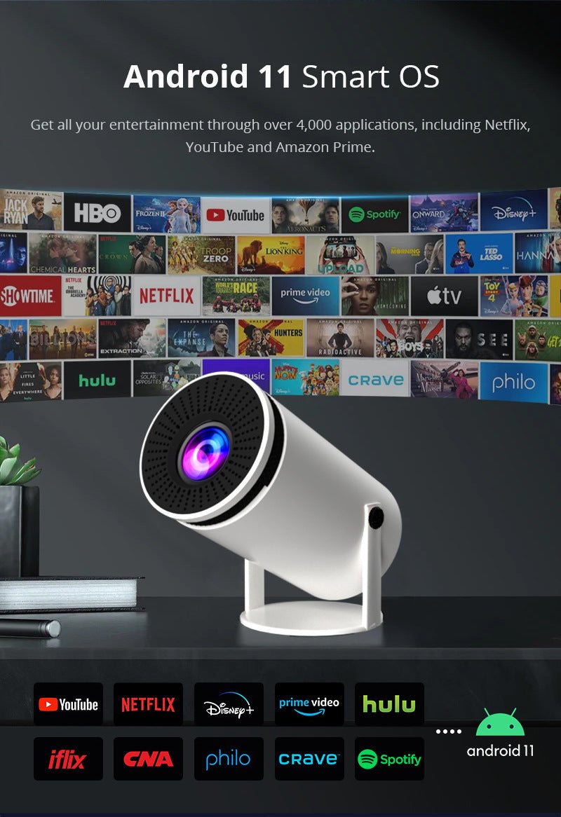 Home Projector HY300 - AmiraMart