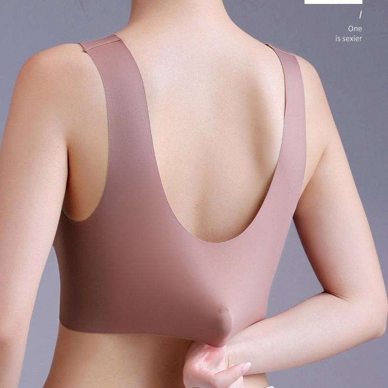 Ice Silk Seamless Bras One Ladies - AmiraMart