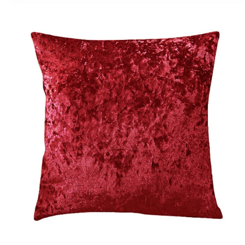 Ice velvet pillow cushion bedroom pillow - AmiraMart