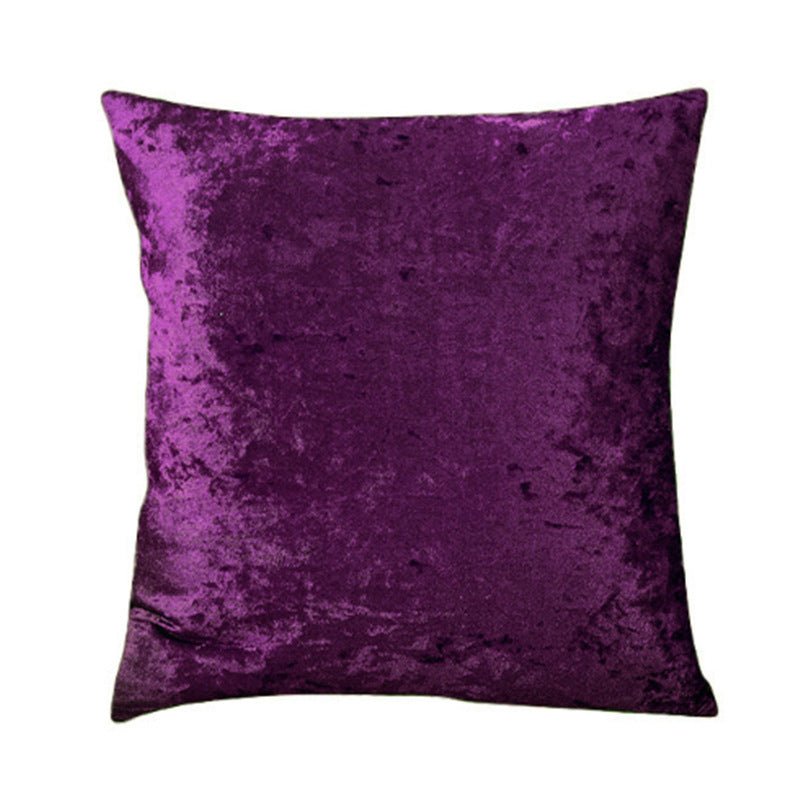 Ice velvet pillow cushion bedroom pillow - AmiraMart