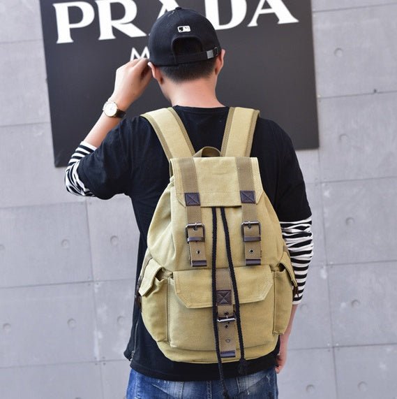 Influx Street Canvas Backpack - AmiraMart