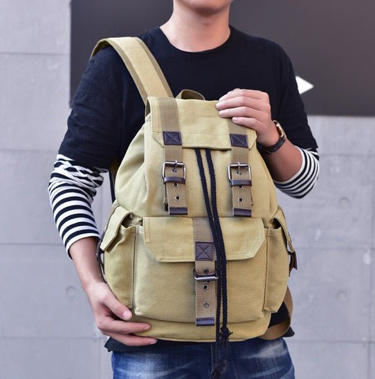 Influx Street Canvas Backpack - AmiraMart