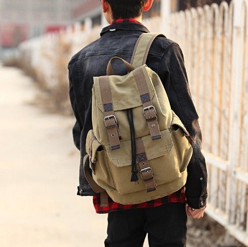Influx Street Canvas Backpack - AmiraMart