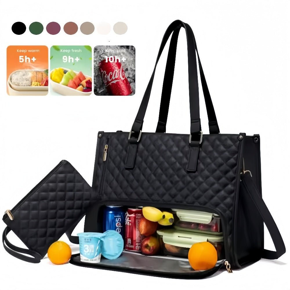 Insulated Lunch Bag – Leak - Proof & Large Capacity - AmiraMart